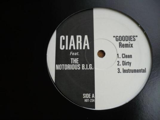 

12inch Record CIARA - GOODIES REMIX HOT234 Not On Label US Rap & Hip-Hop/R&B Used