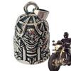 Motorcycle Style Retro Cage Demon Riding Lucky Bell Motorcycle Lucky Bell Riding Accessories For Riders Bikers Men