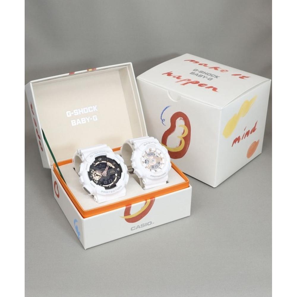 

G-SHOCK [Дизайн-пакет Ямасе Маюми] Парная модель/ GA-110RG-7AJF × BA-110XRG-7AJF