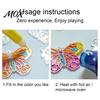 Interactive Hands on Learning Toys 6 Colors Popcorn Pens, 3D Relief Art Pen, Heat Activated, Puffy Fluffy Texture Markers Drawing Pens for DIY