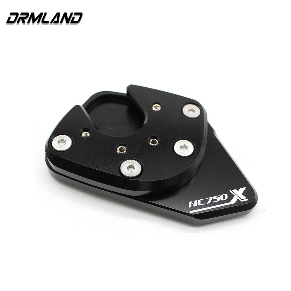 For HONDA NC750X NC750 X X-ADV 2017- Motorcycle Kickstand Foot Side Stand Pad Plate Enlarger Support Extension