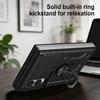 Case for Samsung Galaxy Z Fold 8, Shockproof Hard Bumper with Stand and Camera Protection - Black