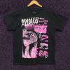 Junji Ito' Tomie Was für ein bezauberndes Mädchen... Pinkes T-Shirt Größe L