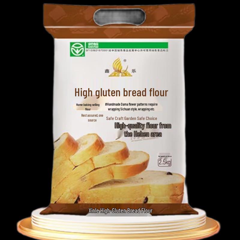 Xinle Hetao Plain Red Wheat High-Gluten Bread Flour