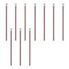 Chip LED miniature wiring 10 pieces 0603 SMD red 30cm lead wire copper diorama lighting railway models plastic architecture model buildings light DIY