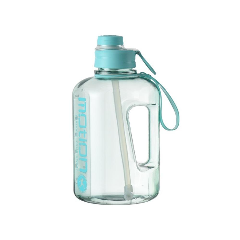 

Portable PP Sports Water Bottle 2400 ML Large Capacity Fitness Kettle Anti-fall Design Frosted Surface Sports Cup Riding