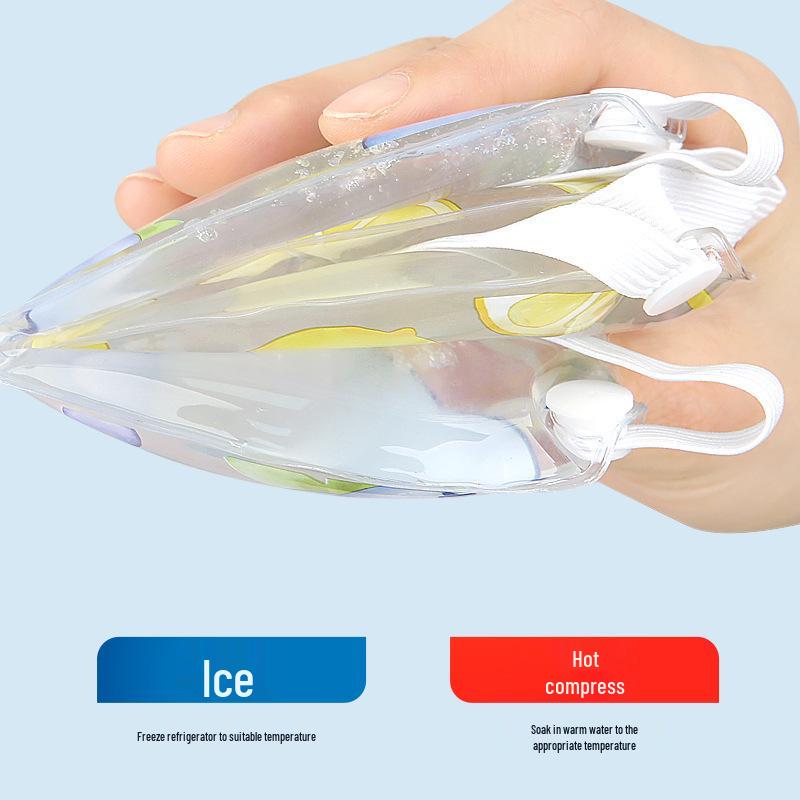 Popular Gel Eye Mask with Removable Liner: Hot/Cold Therapy, Light-Blocking, Cartoon Fresh Fruit Design