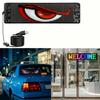 LED Display Screen 2pcs Programmable LED Screen Devil Eyes Light Application Control and Remote Control Suitable for Stor
