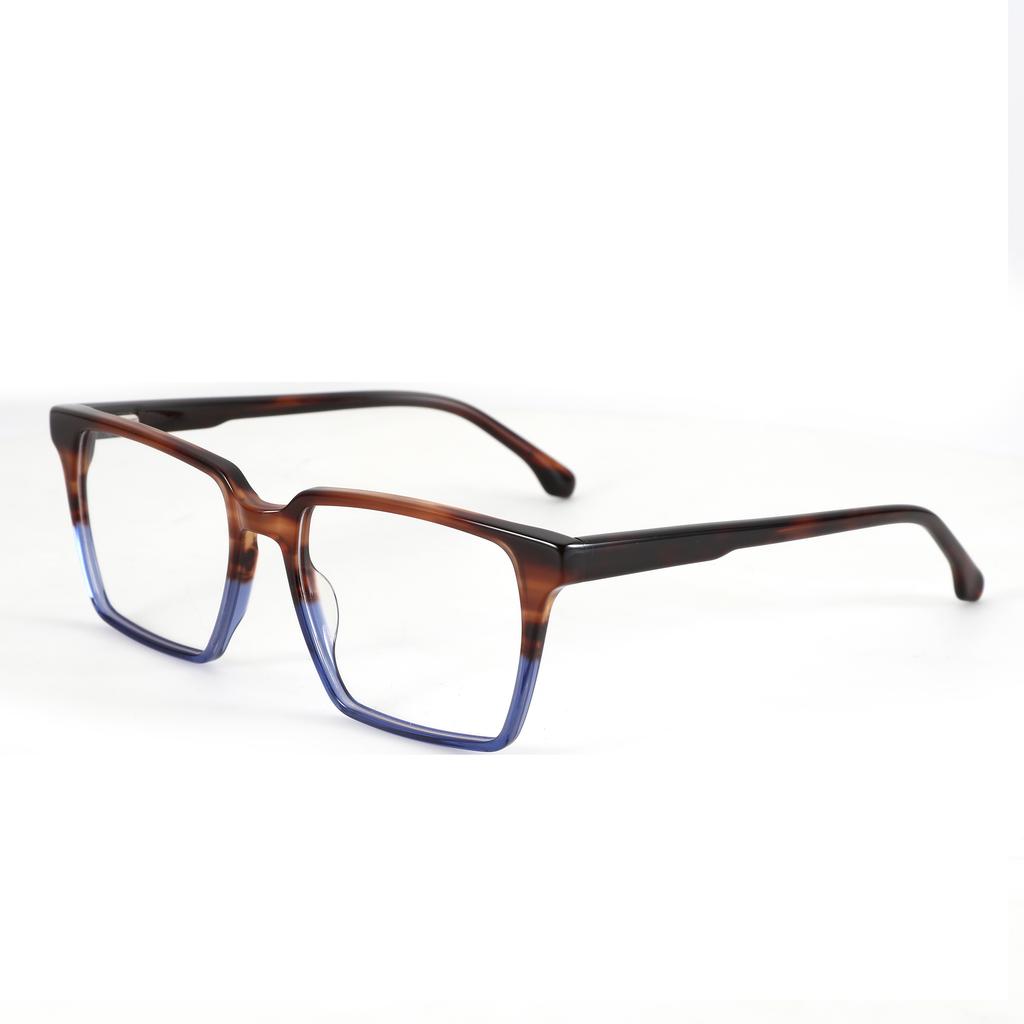 BLUEMOKY Acetate Eyeglass Frames Men's Square Glasses 2026 New Trend Of Full-Rim Eyewear 21033