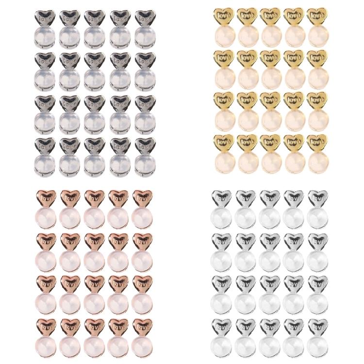 Stable Support for New Piercings Earring Back for Tilt and Discomfort Prevention