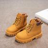 Girls' & Boys' Dr. Martens 2025 Autumn/Winter British Style Leather Ankle Boots - Trendy Children's Fashion Boots.