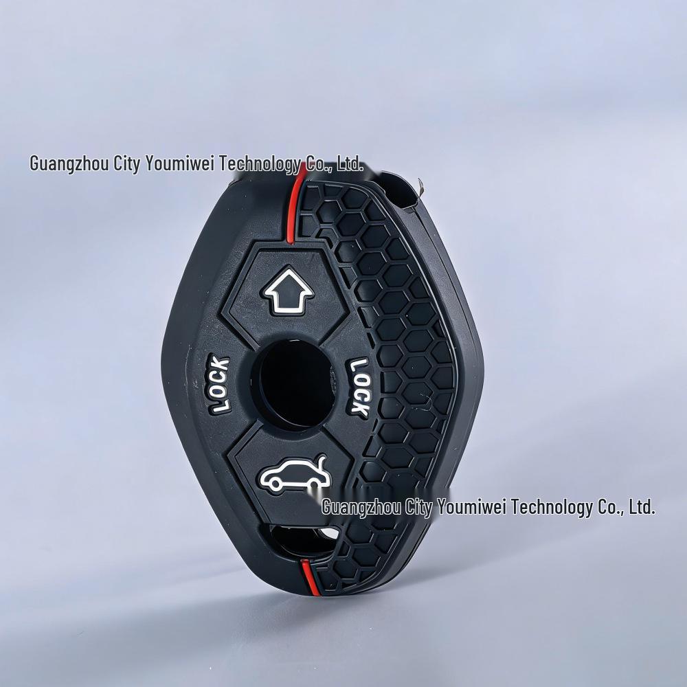 Silicone Key Cover for BMW X3 X5 Z3 Z5 Series E38 E46 E39 E83 with Honeycomb Texture
