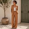 Women's Casual Two Piece Suit Set with and Pants for Everyday Fashion Look