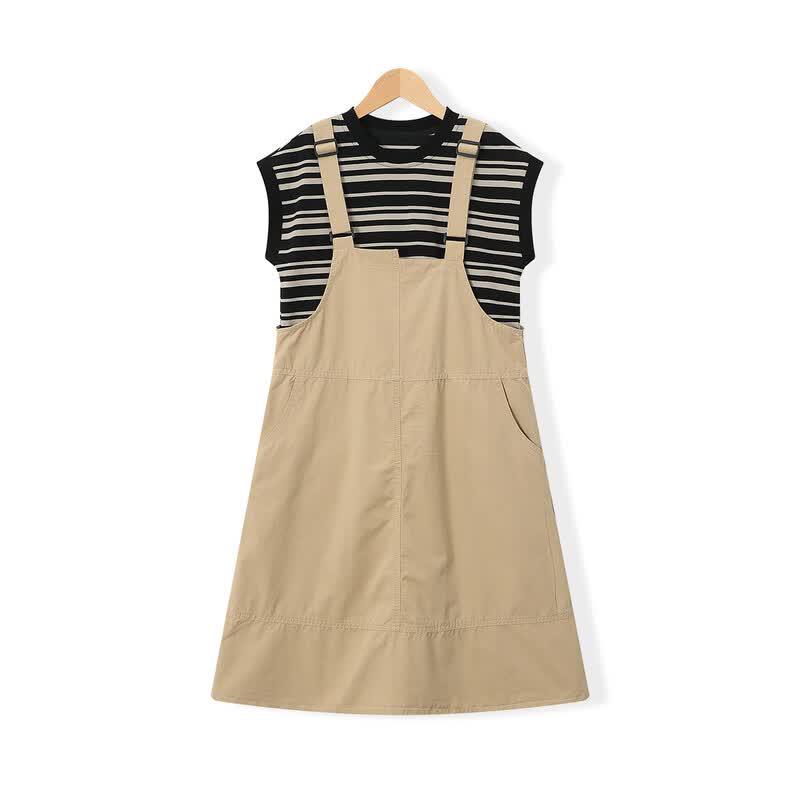 Montagut Girls' Summer Casual Skirt Set