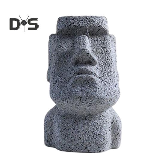 

Держатель для очков в виде головы мужчины, резиновая абстрактная мужская подставка для очков в виде бюста, настольный декор, органайзер для очков для домашнего офиса темно-серого