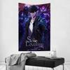 Anime Comics PeripheralsSolo Leveling Tapestry Room Decor Wall Cloth Party Hanging Background Room Decor Baby Room