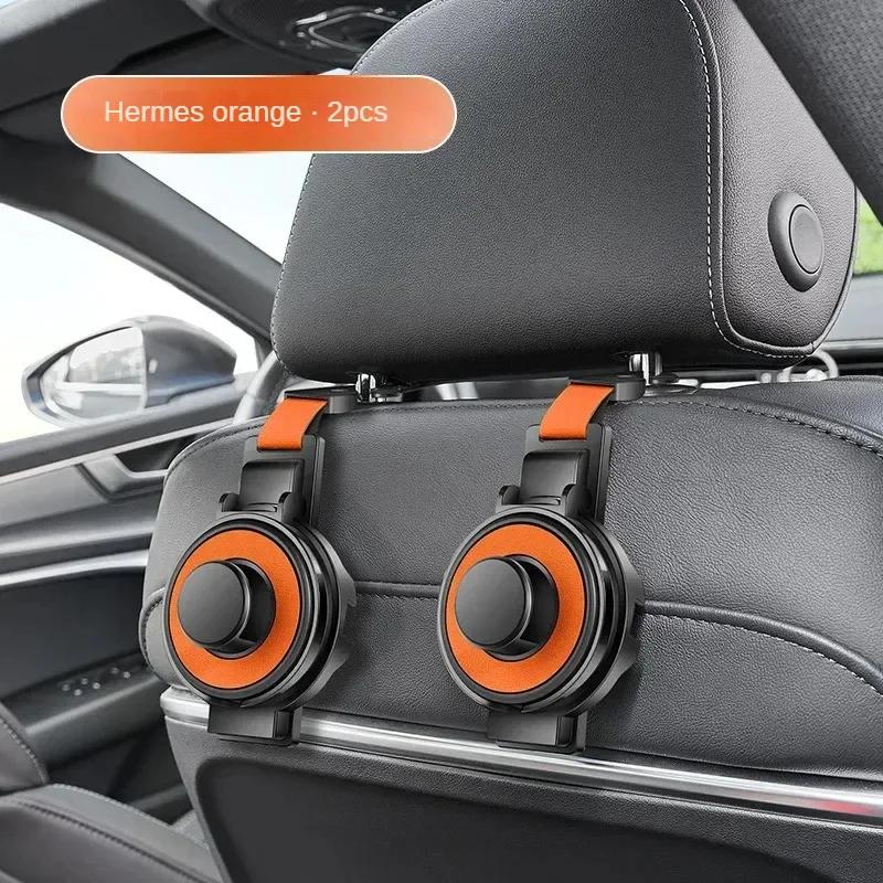 3 In 1 Car Headrest Cup Holder and Hook Multifunctional Cup Holder and Cell Phone Holder Car Headrest Hooks Car Accessories