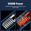 Mini Tankless Water Heater Instant 5500W Electric Water Heater with LED Touch Screen Temperature Control 30 55 degrees