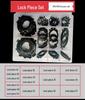Shaft and Hole Circlip Set: C-Type Inner & Outer Clips