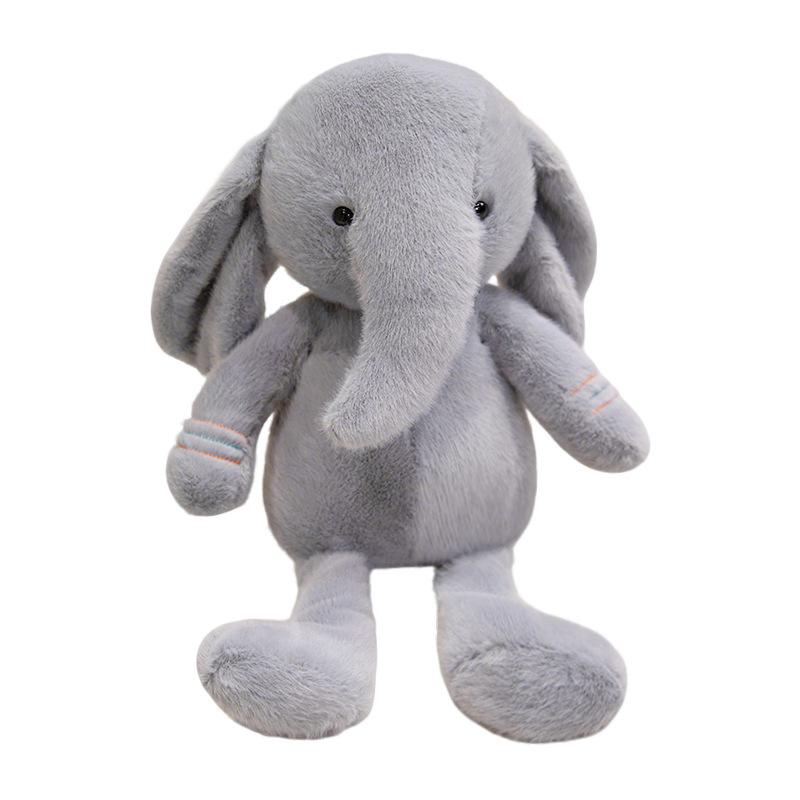 Cute Cute Baby Elephant Doll Plush Toy Elephant Doll Children Soothing Rag Doll Girl Birthday Gift