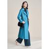 Kebeier Women's Autumn 2025 British Style Mid-Length Trench Coat