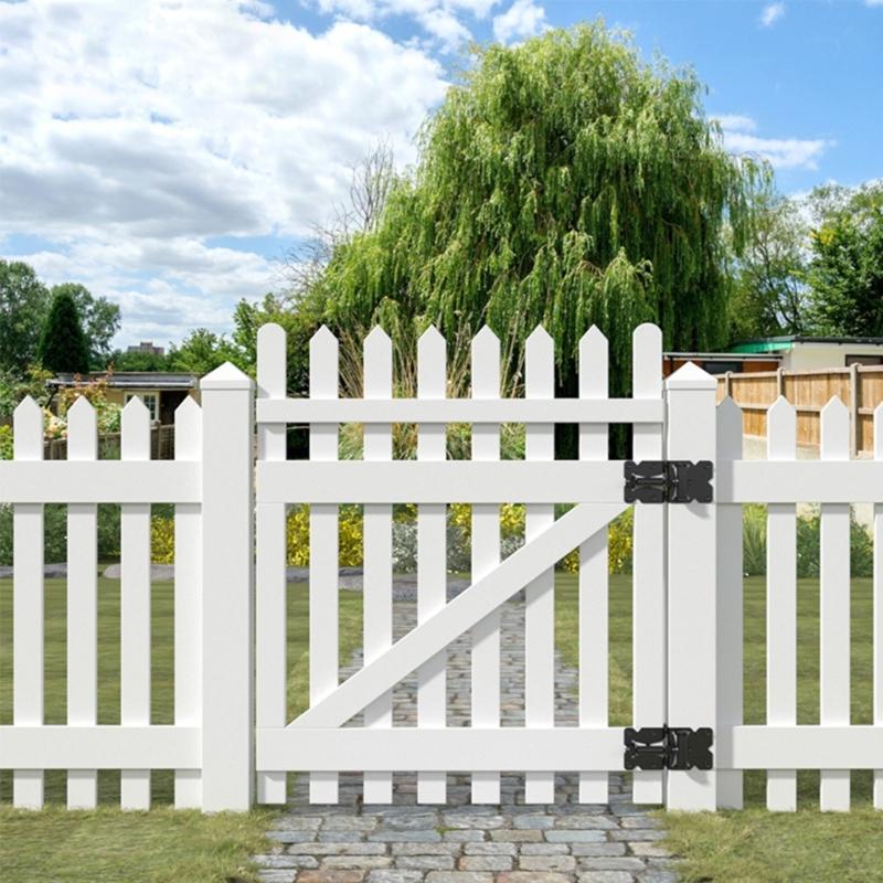 Adjustable Degree Gate Hinges Stainless Steel Auto Closing Gate Hinges Fence Door Hinge Garden Door Accessories