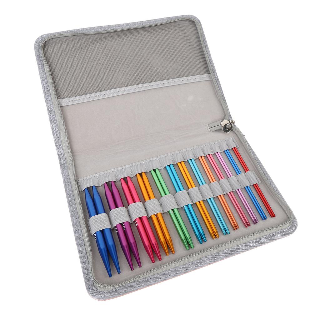 Circular Knitting Needles Set 13cm Detachable Interchangeable Round Knitting Needle Set