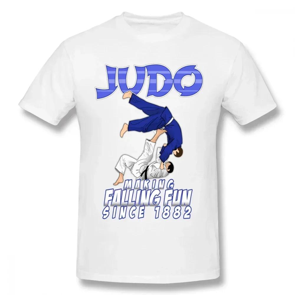 Ich und Deine erste Lektion ist kostenlos T-Shirt Karate Jiu-jitsu Judo T-Shirts Lustige Kleidung Grafik T-Shirts Herrenbekleidung Streetwear