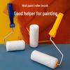 Latex Paint Roller Brush - Wall Painting Tool for No Dead Angle Coverage