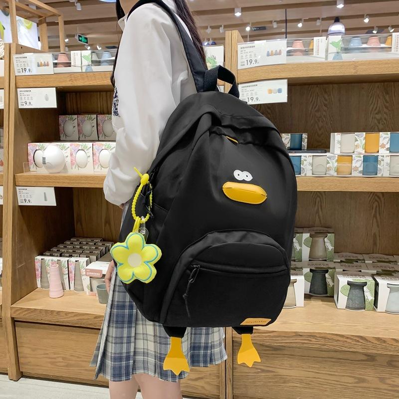 Schoolbag High School College Girls Harajuku Style School Bag Japanese Cute Girl Student School Bag Korean Edition Fashion Casual Backpack