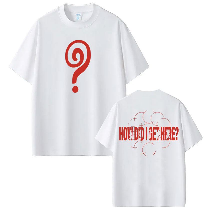 Singer Louis Tomlinson How Did I Get Here Tour 2026 Print Tshirt Unisex Women Hiphop Tshirt Loose Casual Cottonshirs Fan Gifts