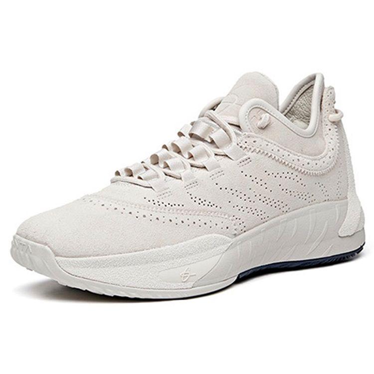 Anta Hayward GH1-Low Fashionable Gentleman Shock Absorption Non-Slip Wear-Resistant Low-Top Basketball Shoes Men Sneaker White 112011103-10