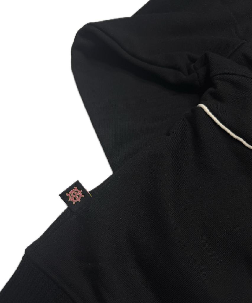 Astrwrld Crop Track Zip-Up Jacket (Black)