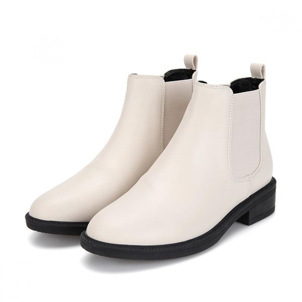 Barbara Cowhide Mold 3cm Chelsea Ankle Boots Bbf858iv