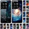 For Oneplus 12 12R Case Tempered Glass Luxury Hard Back Cover for Oneplus 12 12RCases Space Soft Bumpers for One Plus 12 5G Wolf