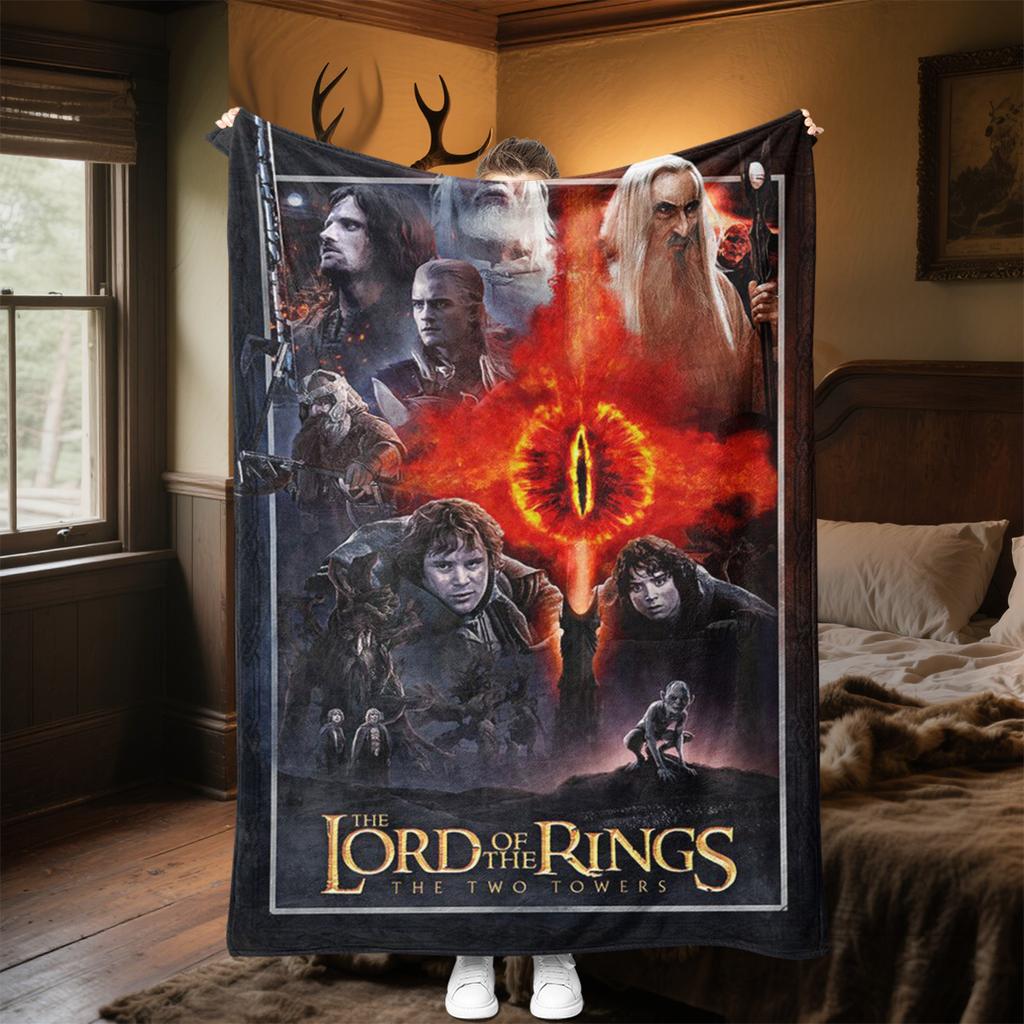 The Lord Of The Rings Throw Soft Comfortable All Seasons Blanket Perfect Gift Couch Office Nap Outdoor Travel Blanket