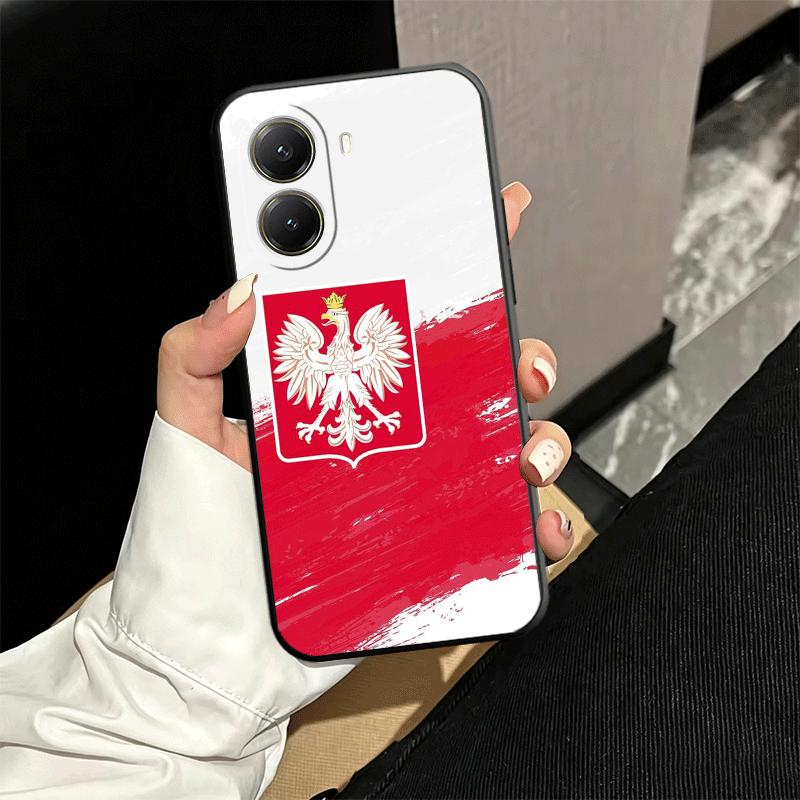 Poland Flag White Red Soft Phone Case for Xiaomi Poco X5 X6 X7 X8 Pro Max X3 F7 F8 Ultra M8 M7 M6 M5 Redmi 15 15C 14C 13C 12C X4