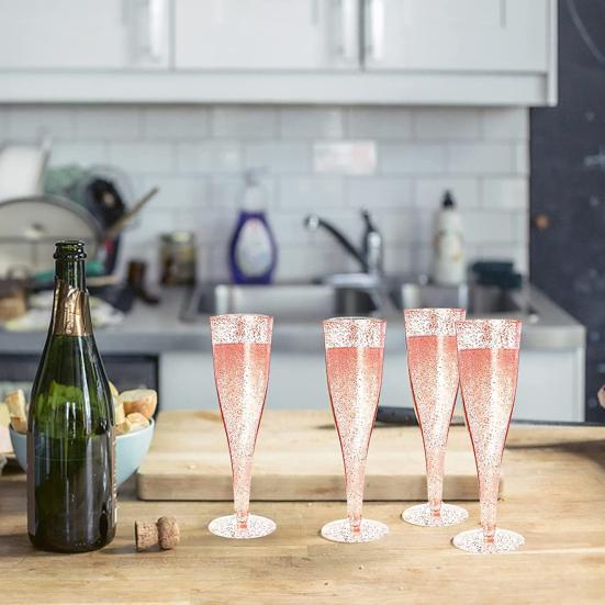 4.5OZ/135ml Useful Goblet Slender Bottom Lightweight Entertain Guests