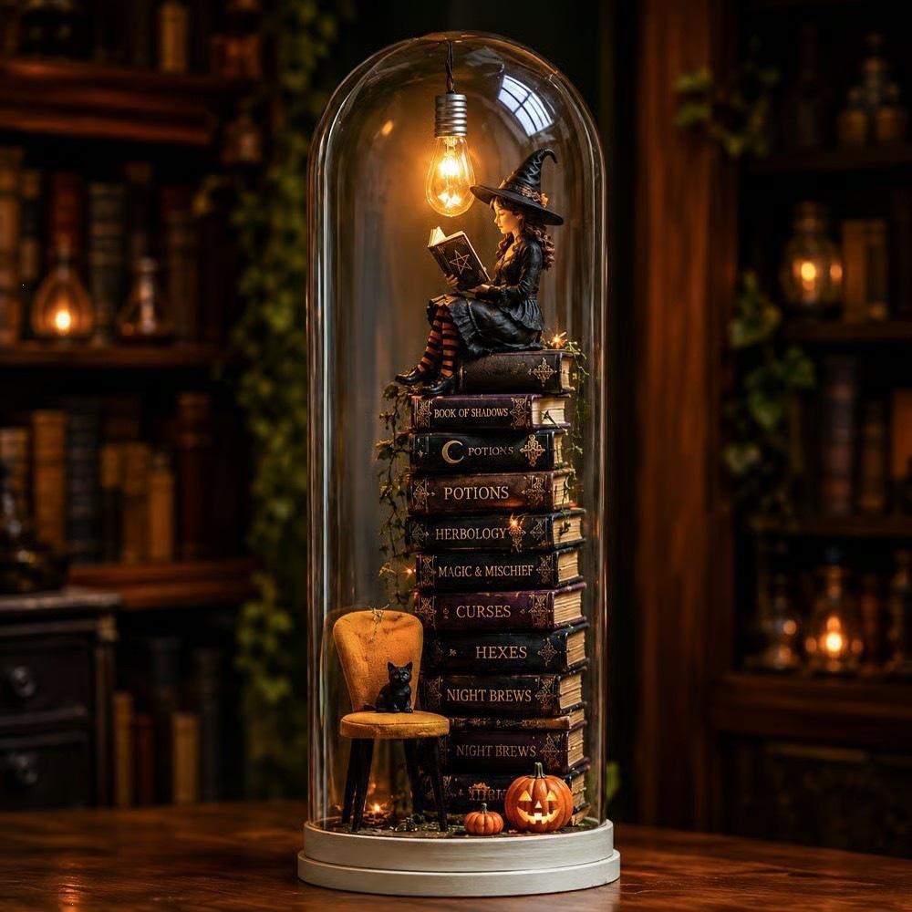 Reader Night Light Reading In Test Tube Reader Ornament