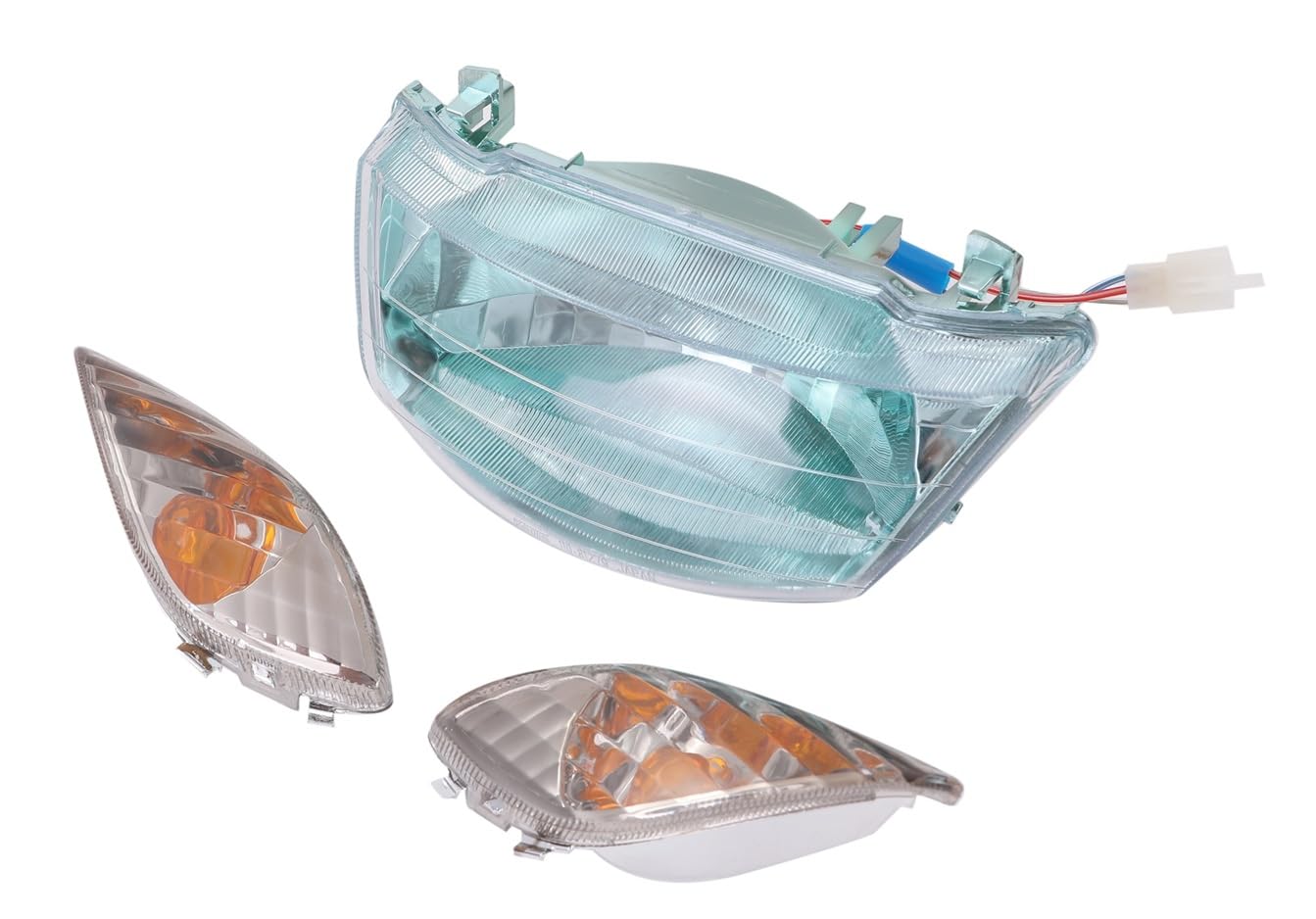 Headlight Blue Lens Turn Signal Set