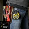 Heavy Duty Magnetic Tool Hook Multifunctional Tool Hanger for Secure Hanging of Tape Measure and Tool