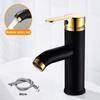 Basin Faucet Stainless Steel Bathroom Faucet Mixer Tap Hot Cold Water Basin Sink Tap Bathroom Faucet Tap