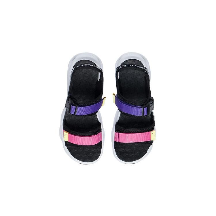 Li Ning YOUNG Sports Life Collection Sandal Black Pink Teenagers YKUS004-4