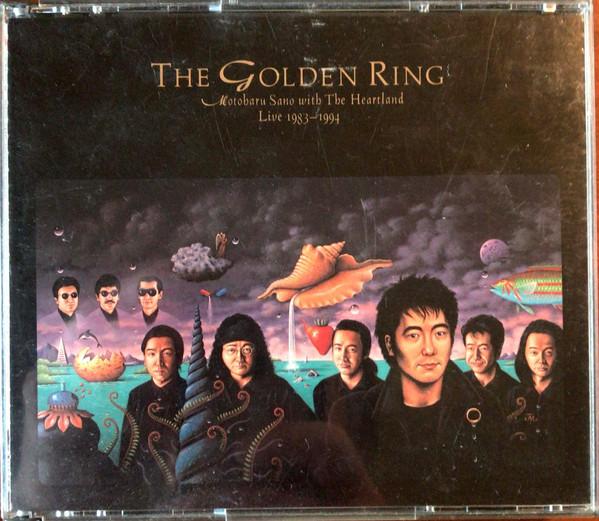 

CD MOTOHARU SANO, THE HEARTLAND - Golden Ring (Live 1983-1994) ESCB15168 M s Factory 1994 Japan Rock Used