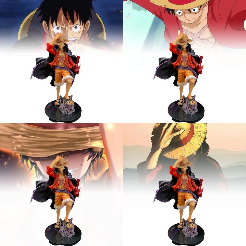 Unique Lx Max Series Luffy Statue Model For Collectors 25cm Pvc Display
