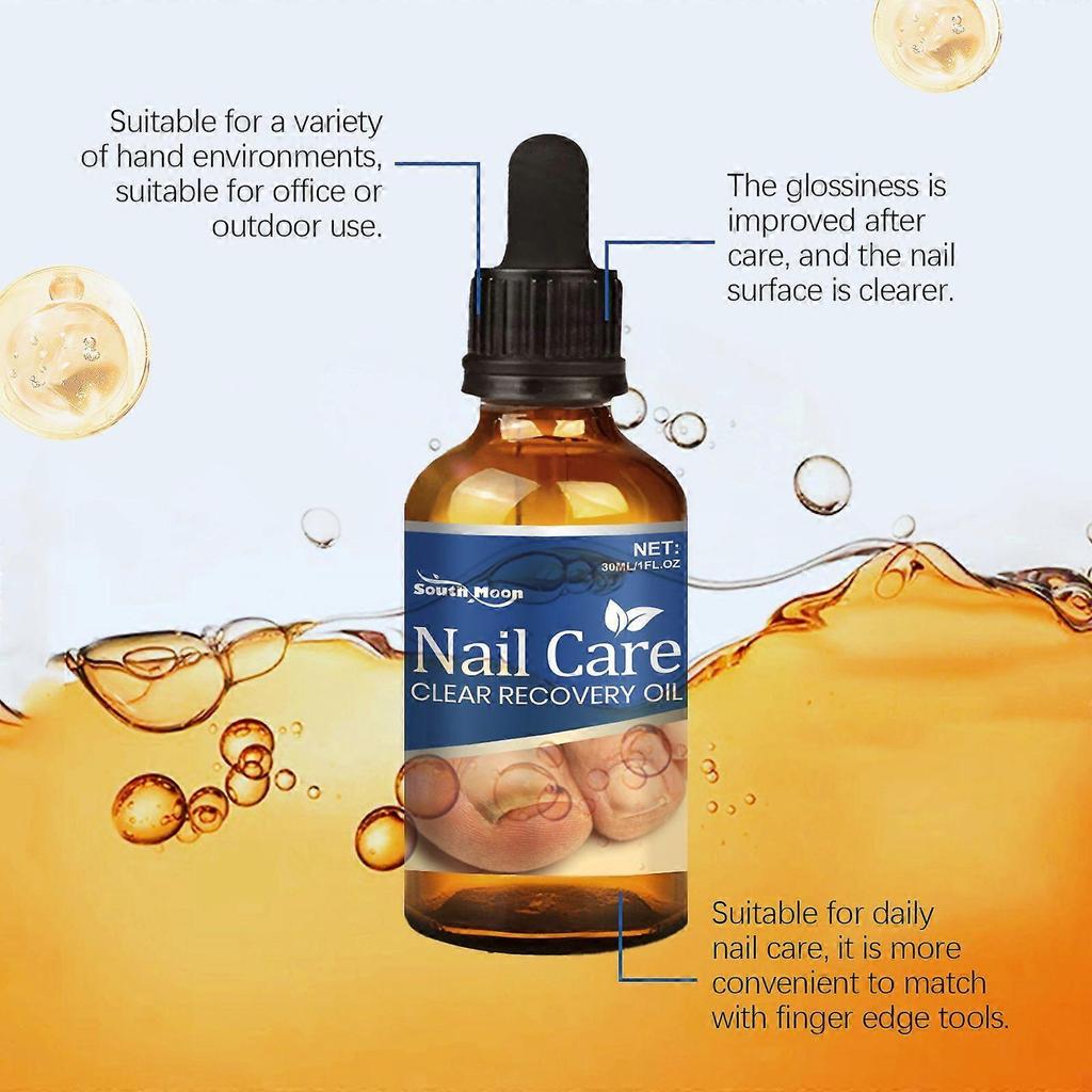 South Moon Nourishing Nails Treatment Oil Gentle Moisturizing Natural Brightening Hand And Foot Nail Daily Maintenance Liquid