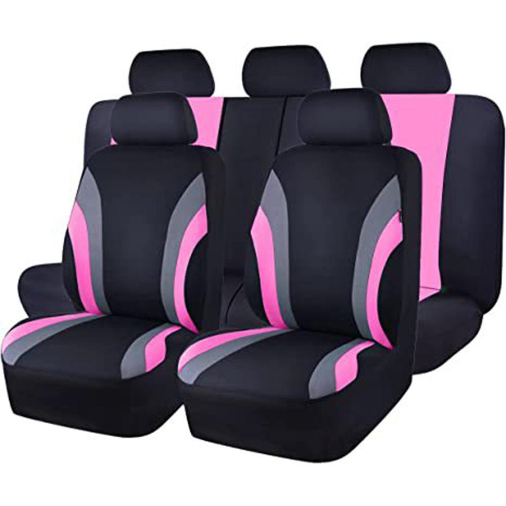 Universal Full Car Seat Covers Set Auto Seat Decoration Rear Front Seat Cover Car Cushion Protector Case Cover Car Interior Accessories