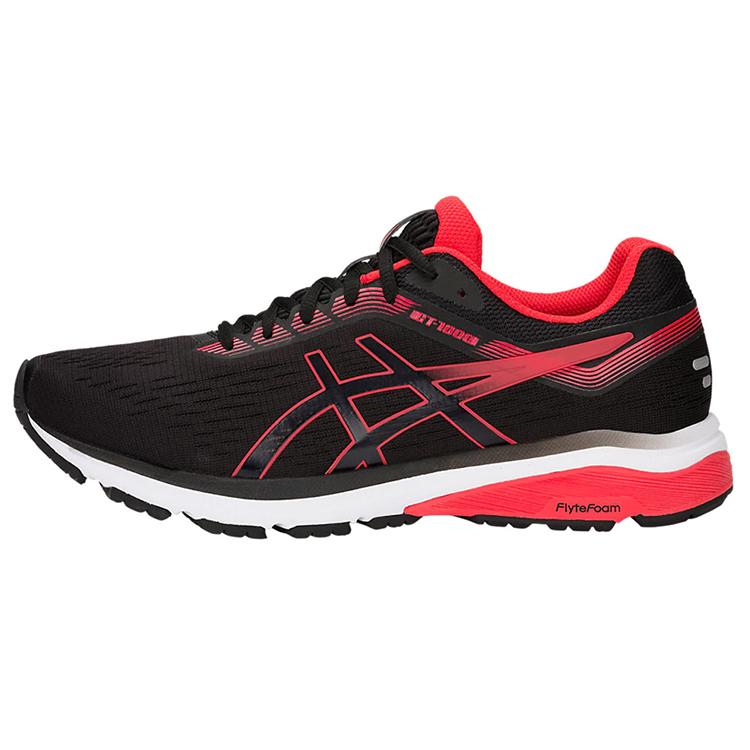 

ASICS GT 1000 7 Running Sneakers Black Red 1011A042-002 42