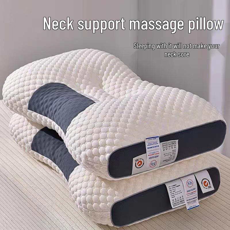 SPA Neck Support Fiber Pillow for Adults - Universal Sleep Aid for Men & Women