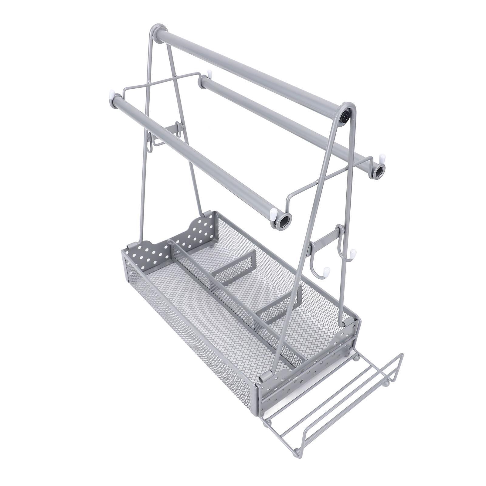 Держатель для приправ для барбекю пикников гриля контейнера с держателем для рулонов бумажных полотенец для вечеринки на открытом воздухе 2870₽